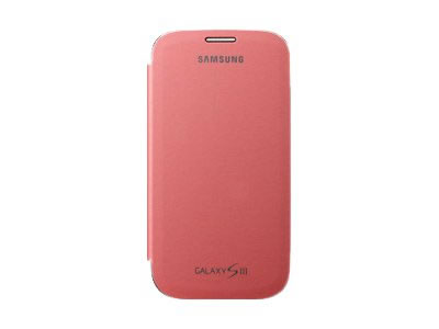 Samsung Funda Con Tapa Galaxy Siii Metal Rosa